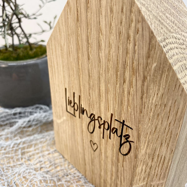 Häuschen groß ‘Lieblingsplatz'