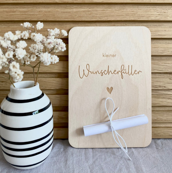 Geldgeschenkkarte 'Wunscherfüller'