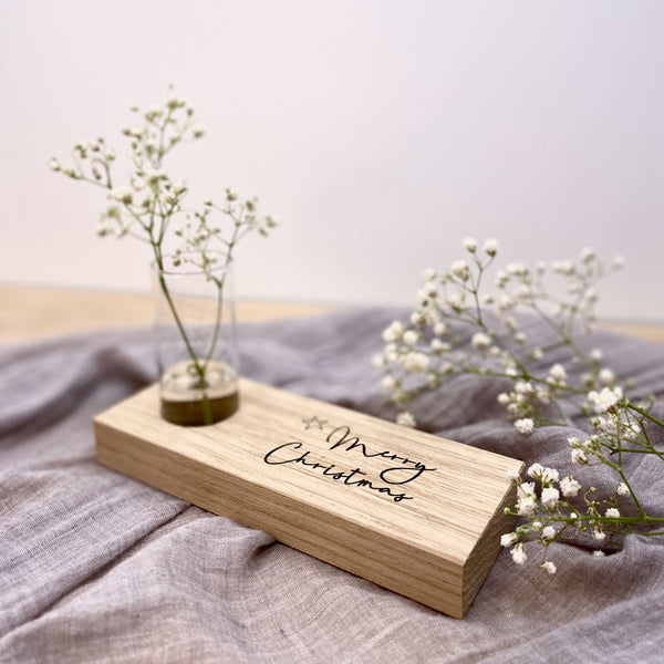 Blümchenleiste 'Merry Christmas'