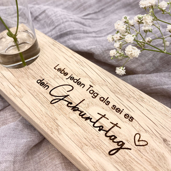 Blümchenleiste 'Geburtstag'