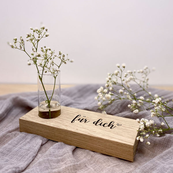 Blümchenleiste 'für dich'