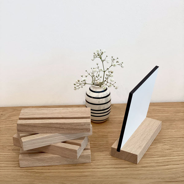 Täfelchen mit Aufsteller 'einzigartig'