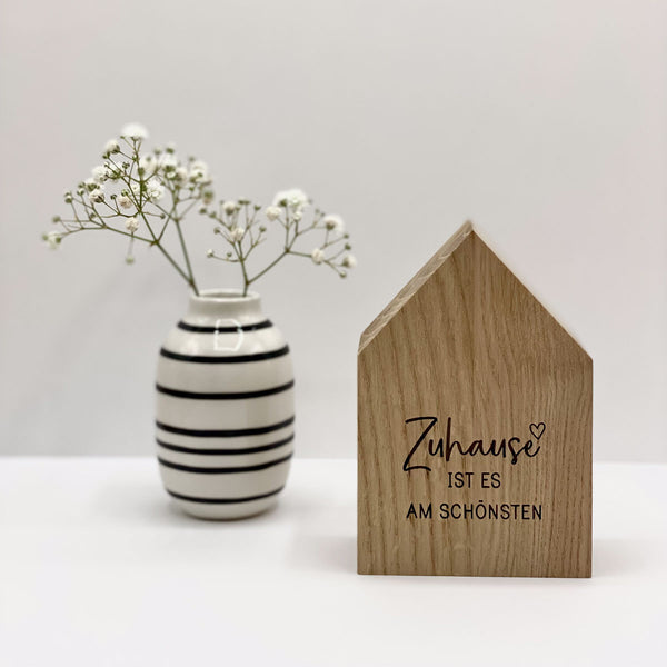 Häuschen klein 'Zuhause ist es am schönsten'