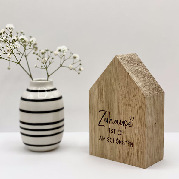 Häuschen klein 'Zuhause ist es am schönsten'