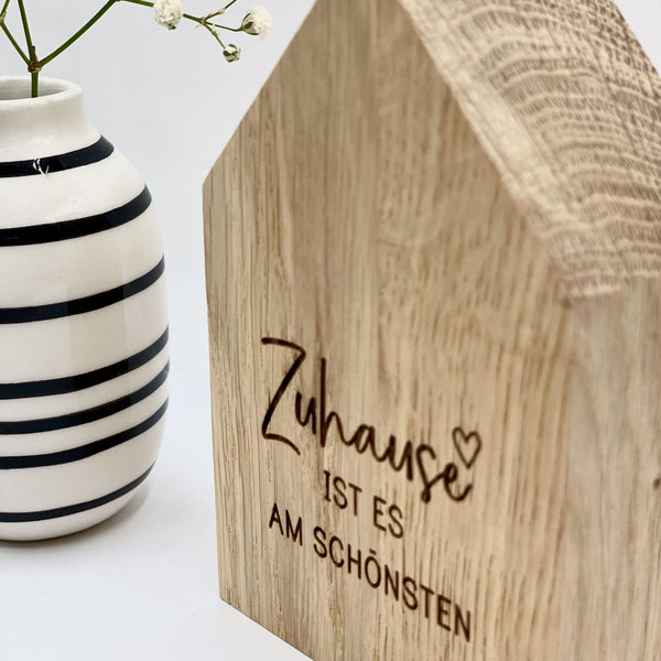 Häuschen klein 'Zuhause ist es am schönsten'
