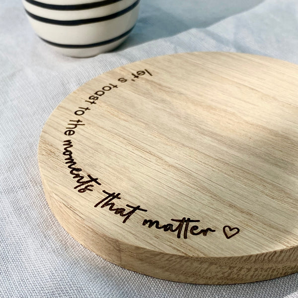 Untersetzer 'moments'