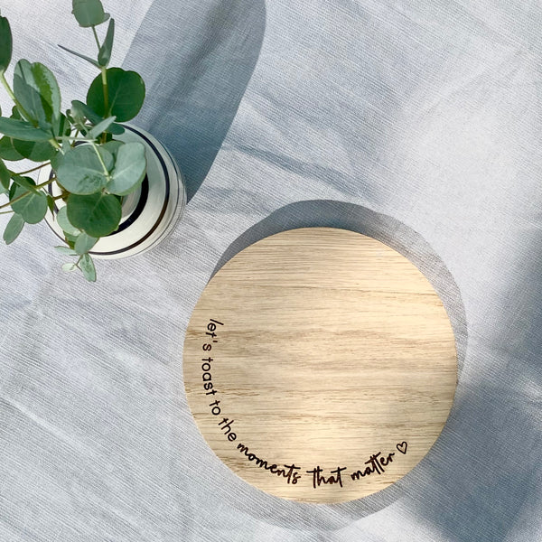 Untersetzer 'moments'