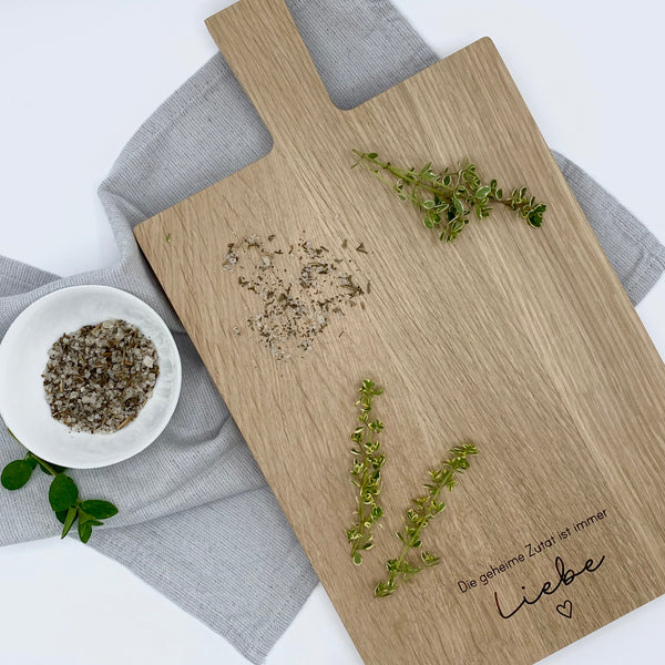 Schneidebrett 'Liebe'