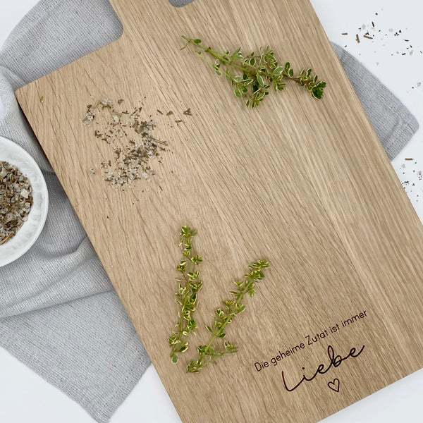 Schneidebrett 'Liebe'
